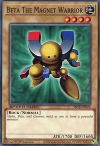 Beta The Magnet Warrior [SBCB-EN024] Common | Amazing Games TCG