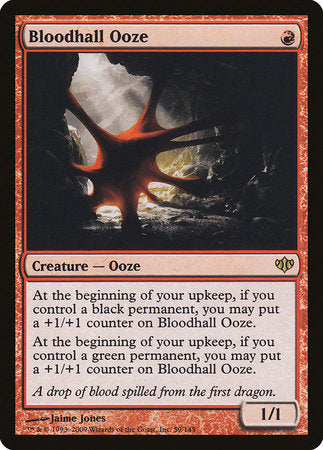 Bloodhall Ooze [Conflux] | Amazing Games TCG