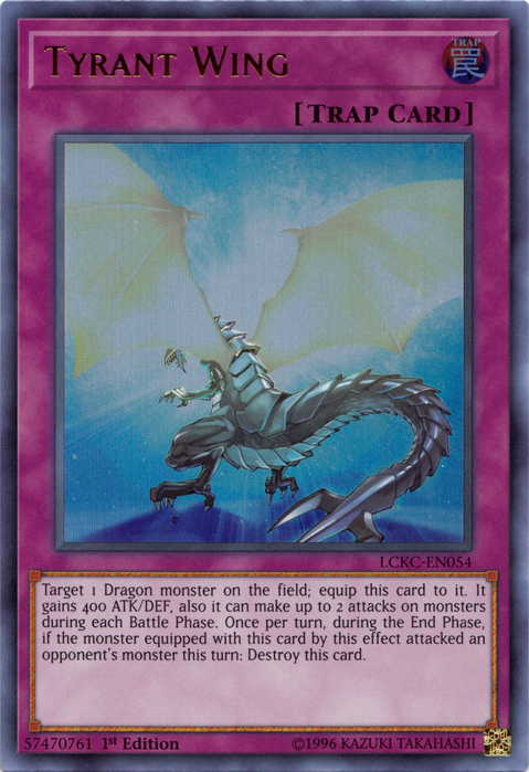 Tyrant Wing [LCKC-EN054] Ultra Rare | Amazing Games TCG