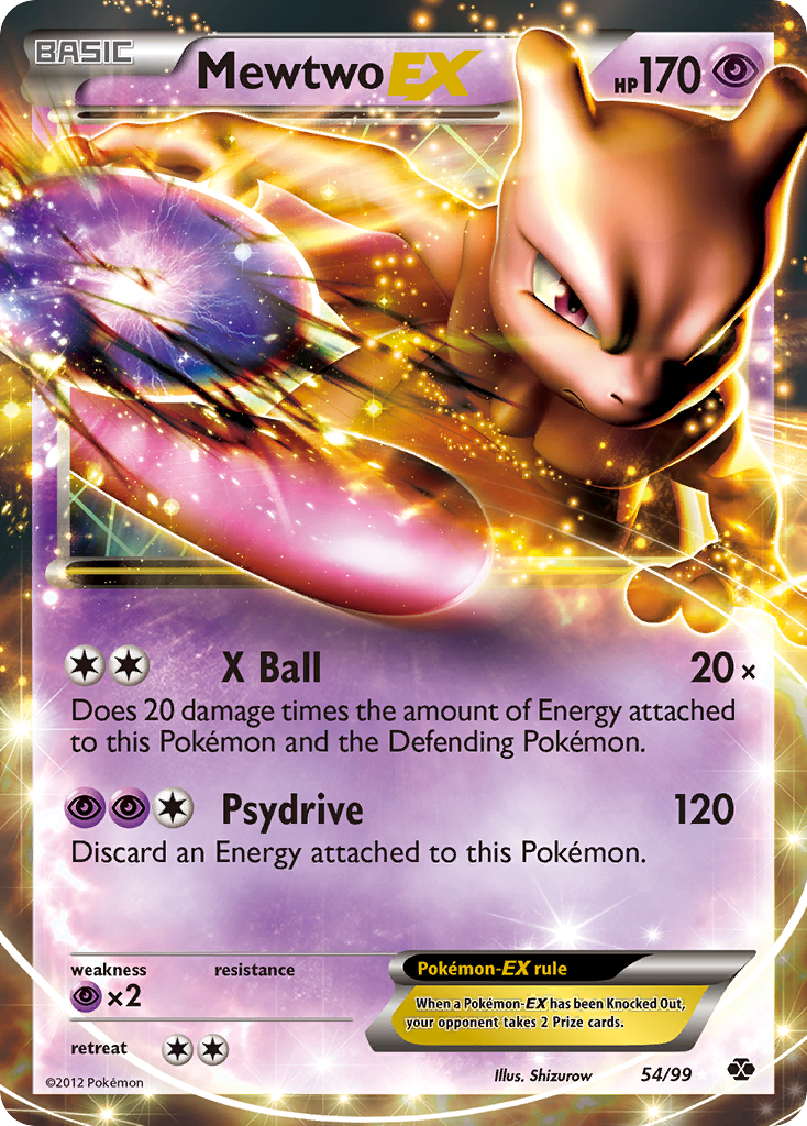 Mewtwo EX (54/99) [Black & White: Next Destinies] | Amazing Games TCG