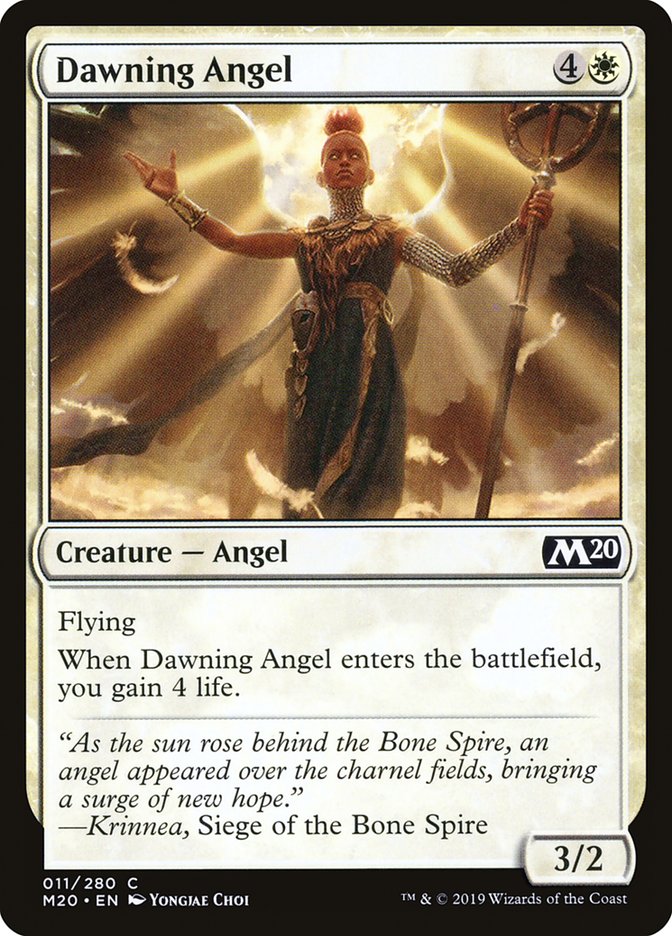 Dawning Angel [Core Set 2020] | Amazing Games TCG