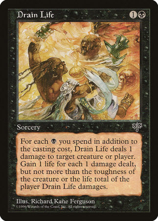 Drain Life [Mirage] | Amazing Games TCG