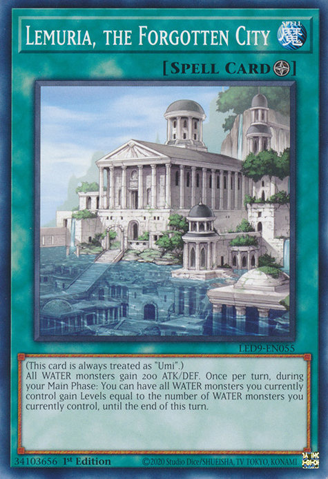 Lemuria, the Forgotten City [LED9-EN055] Common | Amazing Games TCG