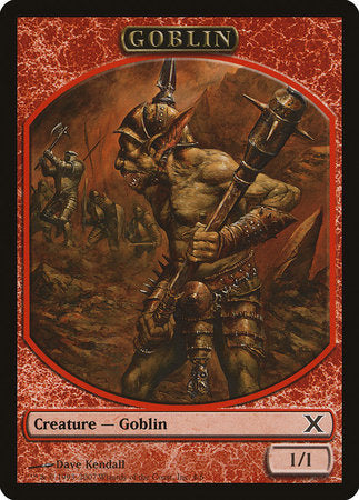 Goblin Token [Tenth Edition Tokens] | Amazing Games TCG