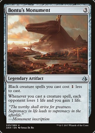 Bontu's Monument [Amonkhet] | Amazing Games TCG