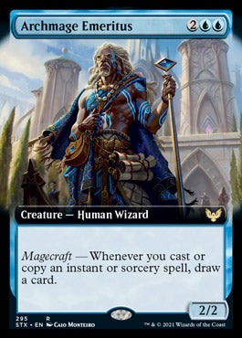 Archmage Emeritus (Extended) [Strixhaven: School of Mages] | Amazing Games TCG