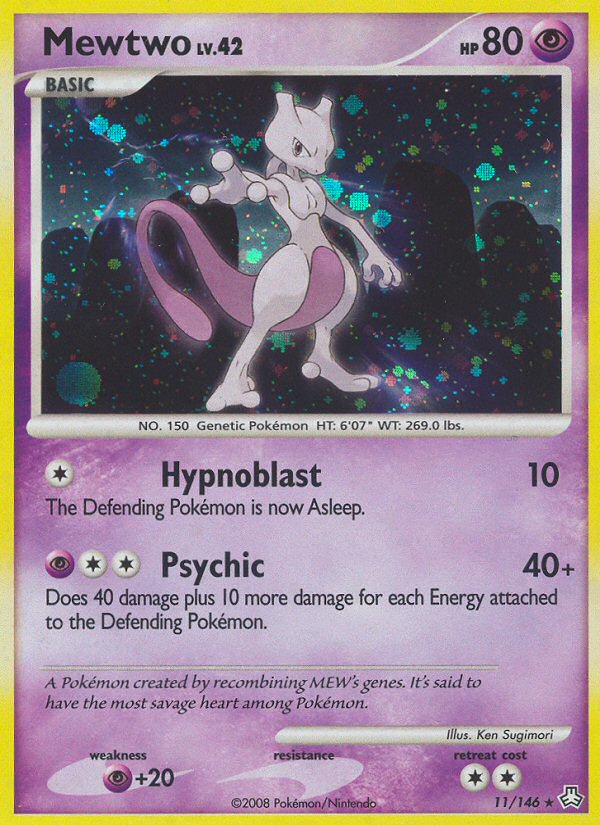 Mewtwo (11/146) [Diamond & Pearl: Legends Awakened] | Amazing Games TCG