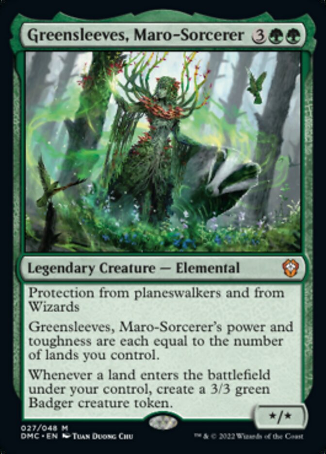 Greensleeves, Maro-Sorcerer [Dominaria United Commander] | Amazing Games TCG