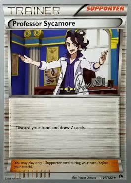 Professor Sycamore (107/122) (Infinite Force - Diego Cassiraga) [World Championships 2017] | Amazing Games TCG