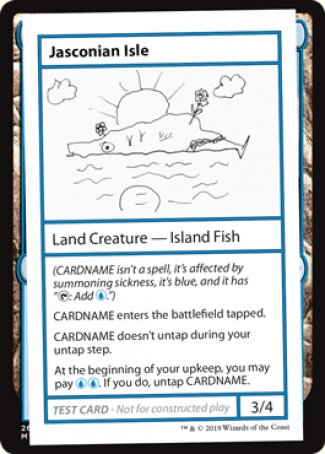 Jasconian Isle (2021 Edition) [Mystery Booster Playtest Cards] | Amazing Games TCG