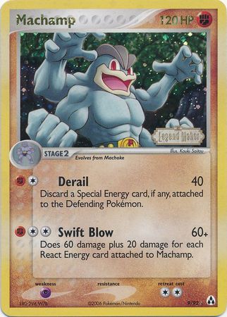 Machamp (9/92) (Stamped) [EX: Legend Maker] | Amazing Games TCG