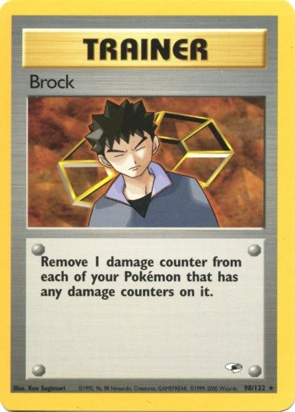 Brock (98/132) [Gym Heroes Unlimited] | Amazing Games TCG