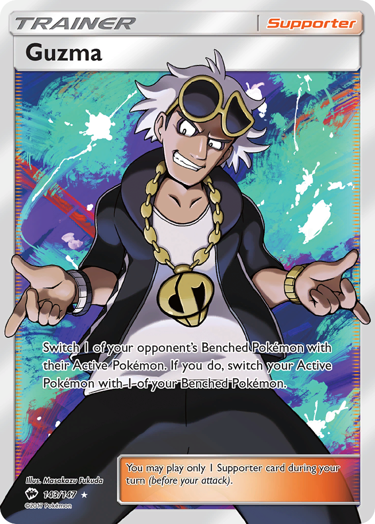 Guzma (143/147) [Sun & Moon: Burning Shadows] | Amazing Games TCG