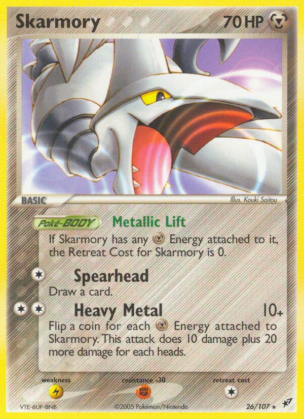 Skarmory (26/107) [EX: Deoxys] | Amazing Games TCG