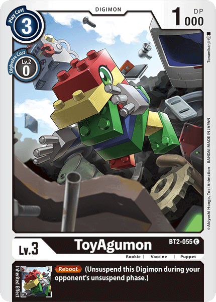 ToyAgumon [BT2-055] [Release Special Booster Ver.1.0] | Amazing Games TCG