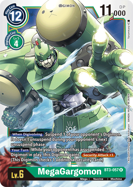 MegaGargomon [BT3-057] [Release Special Booster Ver.1.5] | Amazing Games TCG