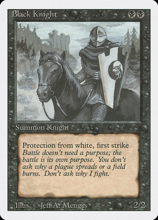 Black Knight [Revised Edition] | Amazing Games TCG