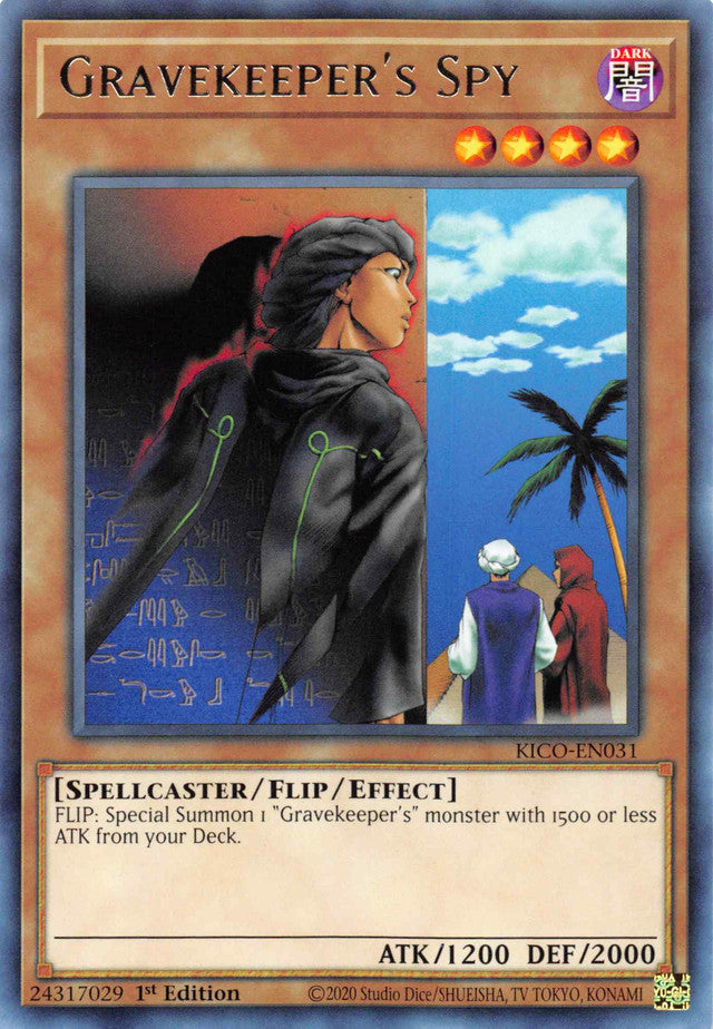 Gravekeeper's Spy [KICO-EN031] Rare | Amazing Games TCG