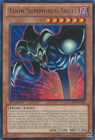 Toon Summoned Skull [LCYW-EN106] Rare | Amazing Games TCG