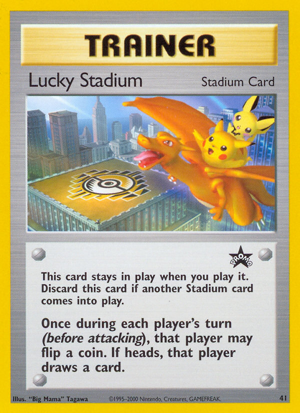 Lucky Stadium (41) [Wizards of the Coast: Black Star Promos] | Amazing Games TCG