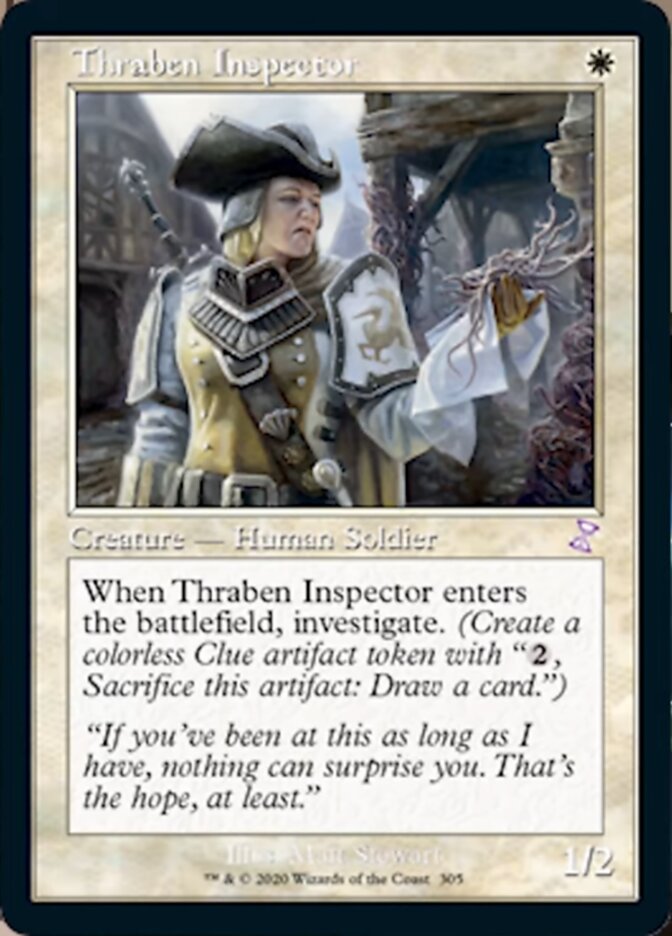 Thraben Inspector (Timeshifted) [Time Spiral Remastered] | Amazing Games TCG