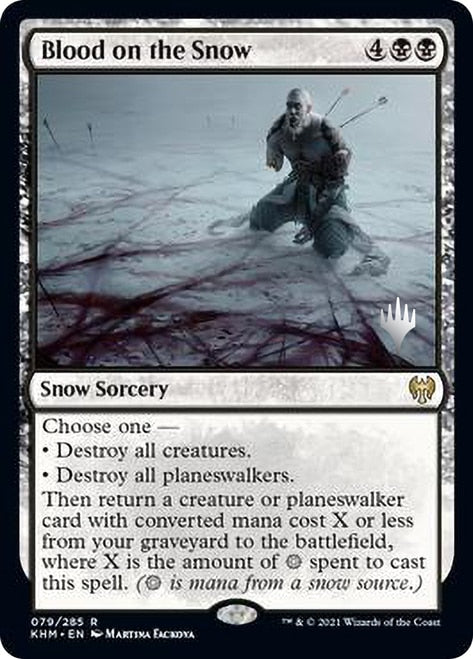 Blood on the Snow [Kaldheim Promo Pack] | Amazing Games TCG