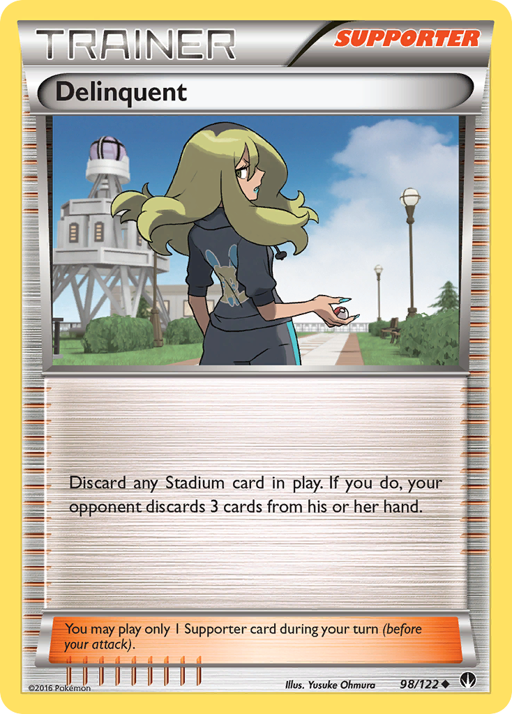 Delinquent (98/122) [XY: BREAKpoint] | Amazing Games TCG