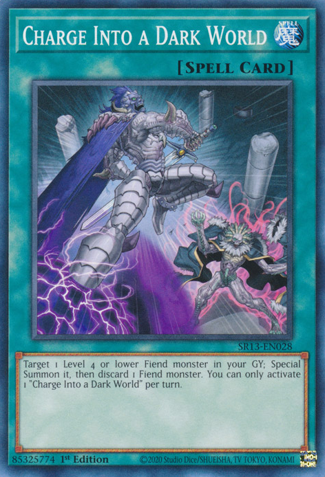 Charge Into a Dark World [SR13-EN028] Common | Amazing Games TCG