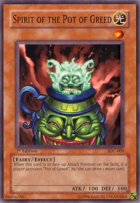 Spirit of the Pot of Greed [IOC-009] Common | Amazing Games TCG