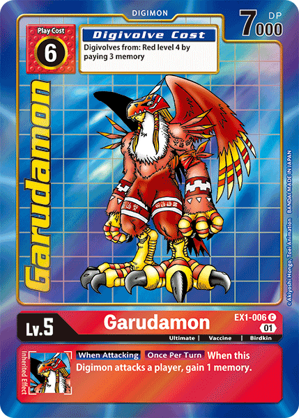 Garudamon [EX1-006] (Alternate Art) [Classic Collection] | Amazing Games TCG