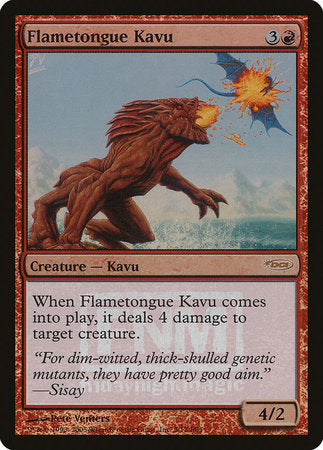 Flametongue Kavu [Friday Night Magic 2005] | Amazing Games TCG