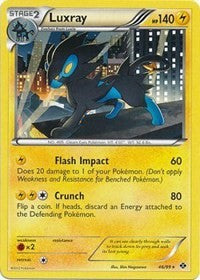 Luxray (46/99) (Theme Deck Exclusive) [Black & White: Next Destinies] | Amazing Games TCG