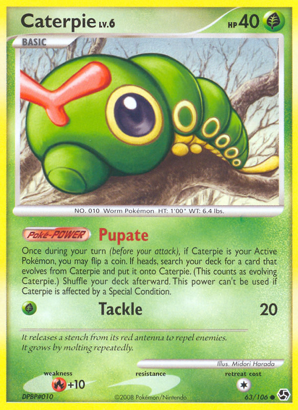 Caterpie (63/106) [Diamond & Pearl: Great Encounters] | Amazing Games TCG