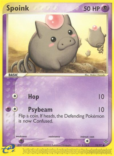 Spoink (74/97) [EX: Dragon] | Amazing Games TCG