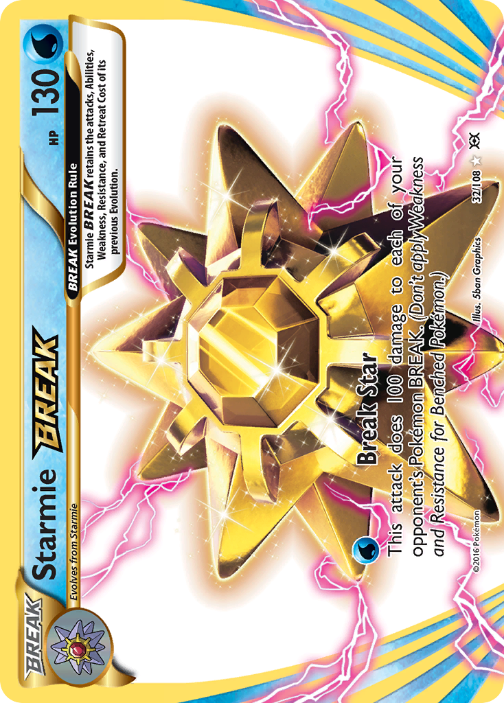 Starmie BREAK (32/108) [XY: Evolutions] | Amazing Games TCG