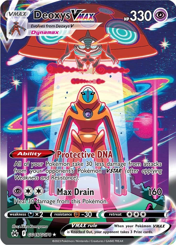 Deoxys VMAX (GG45/GG70) [Sword & Shield: Crown Zenith] | Amazing Games TCG