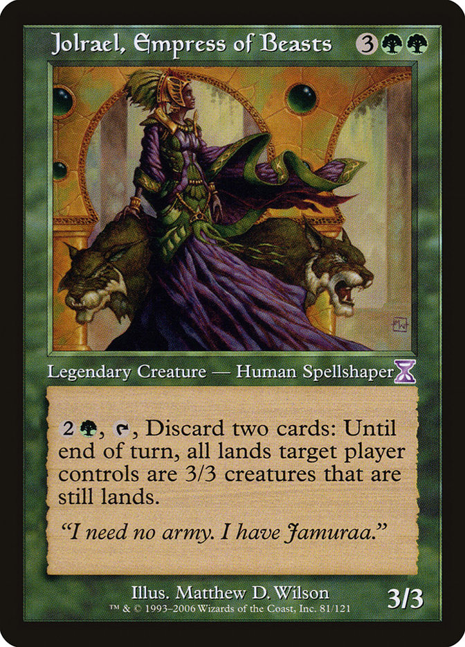 Jolrael, Empress of Beasts [Time Spiral Timeshifted] | Amazing Games TCG