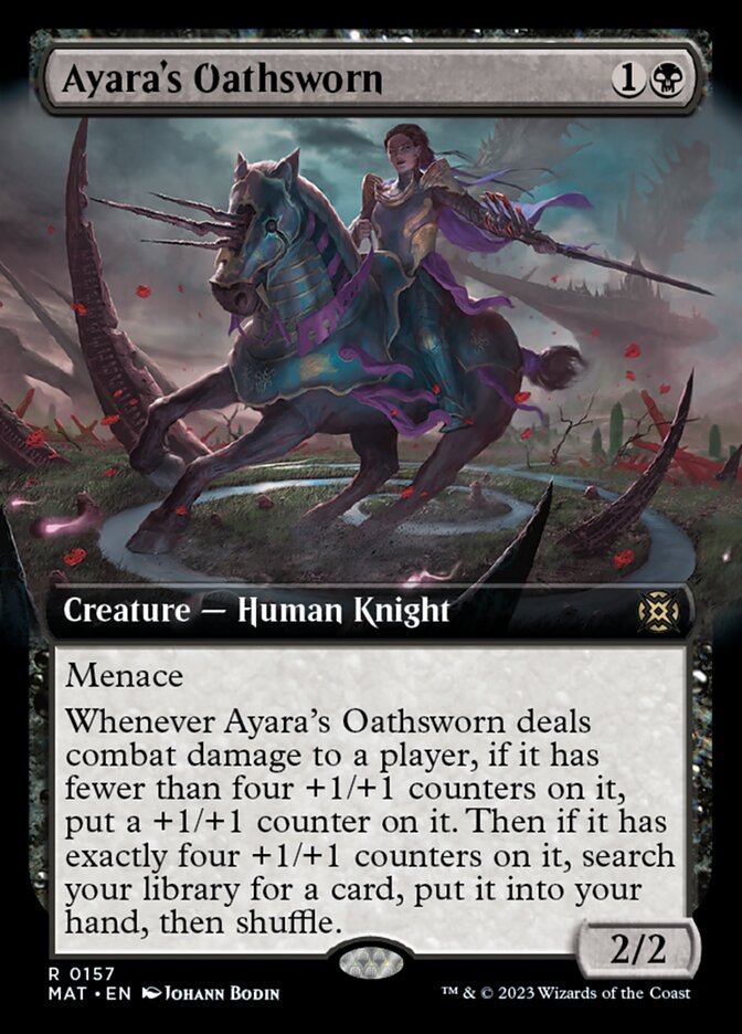 Ayara's Oathsworn (Extended Art) [March of the Machine: The Aftermath] | Amazing Games TCG