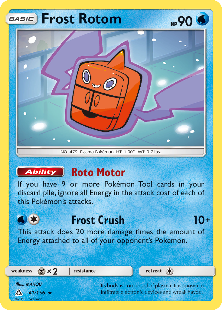 Frost Rotom (41/156) [Sun & Moon: Ultra Prism] | Amazing Games TCG