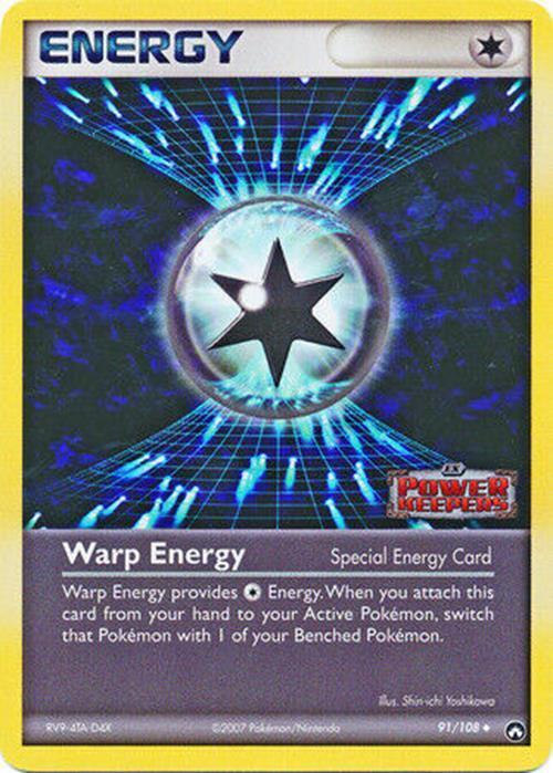 Warp Energy (91/108) (Stamped) [EX: Power Keepers] | Amazing Games TCG