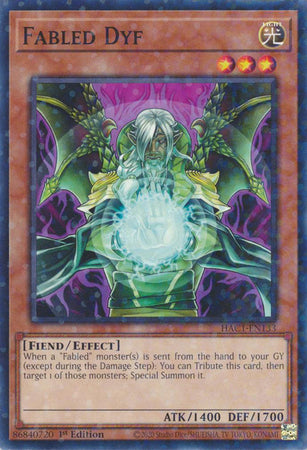 Fabled Dyf (Duel Terminal) [HAC1-EN133] Parallel Rare | Amazing Games TCG