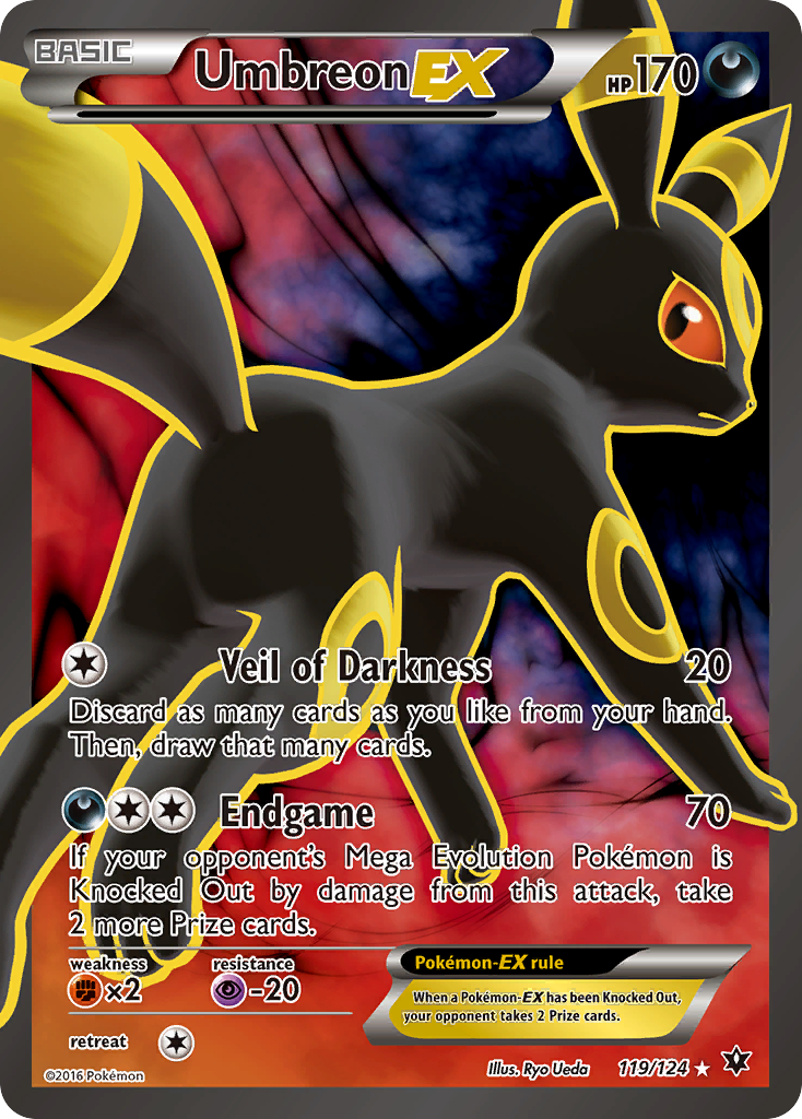 Umbreon EX (119/124) [XY: Fates Collide] | Amazing Games TCG