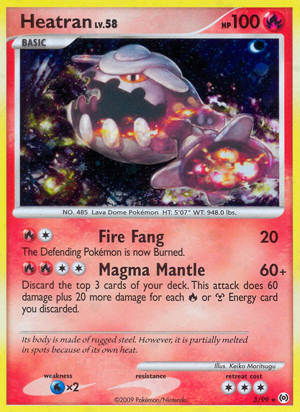 Heatran (3/99) [Platinum: Arceus] | Amazing Games TCG