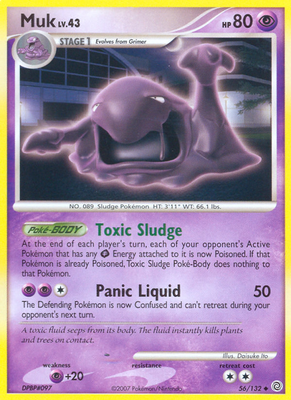 Muk (56/132) [Diamond & Pearl: Secret Wonders] | Amazing Games TCG