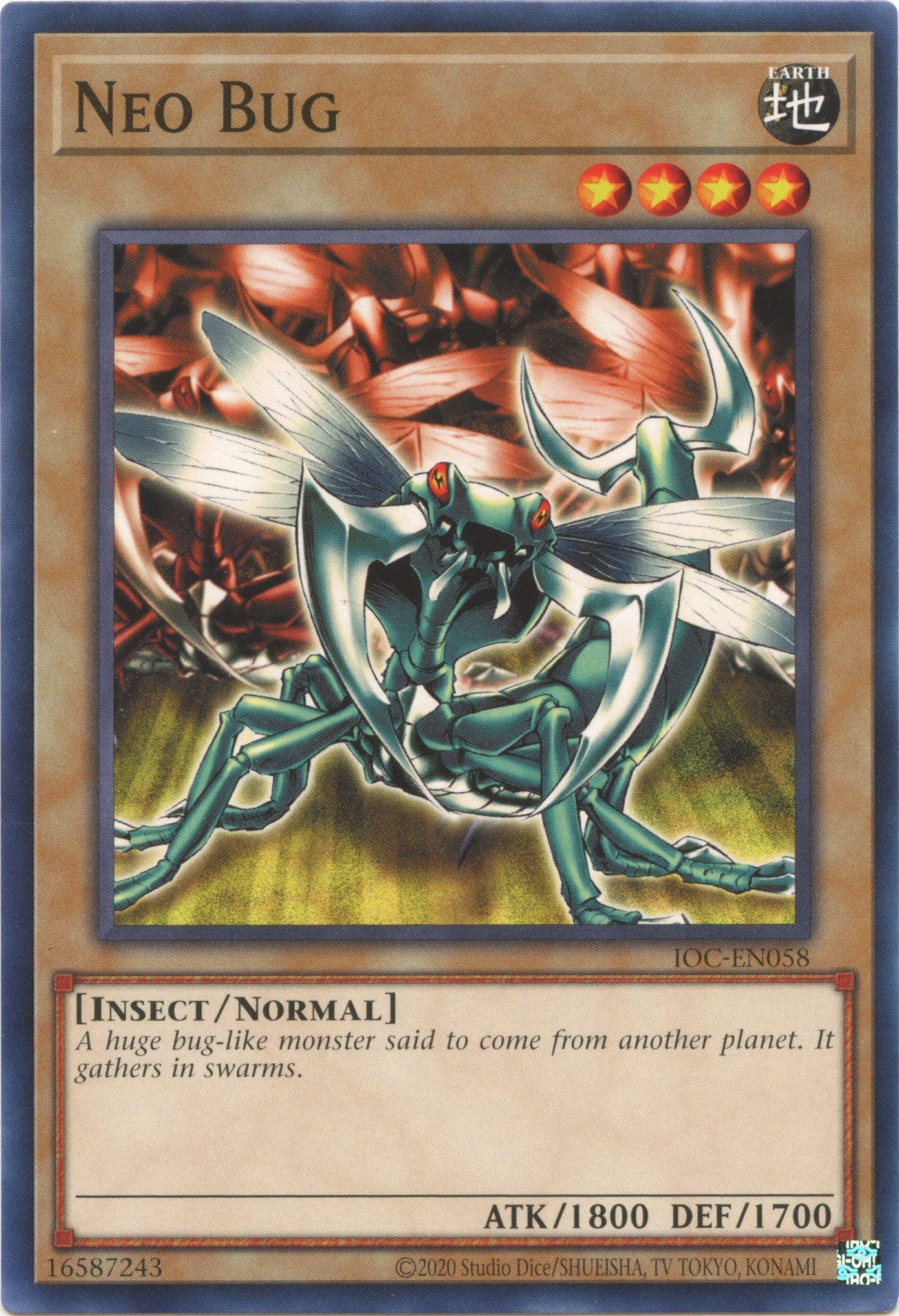 Neo Bug (25th Anniversary) [IOC-EN058] Common | Amazing Games TCG