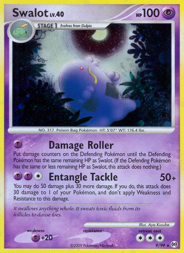 Swalot (9/99) (Theme Deck Exclusive) [Platinum: Arceus] | Amazing Games TCG