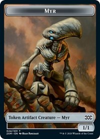 Myr (024) // Treasure Double-sided Token [Double Masters Tokens] | Amazing Games TCG