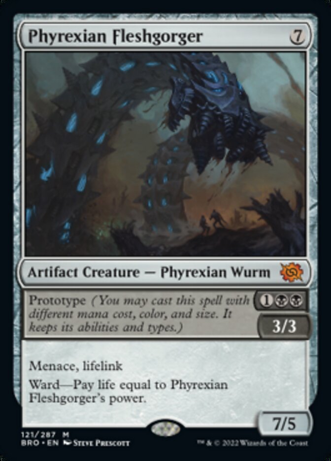 Phyrexian Fleshgorger [The Brothers' War] | Amazing Games TCG