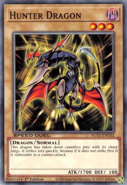 Hunter Dragon [SGX1-ENG02] Common | Amazing Games TCG