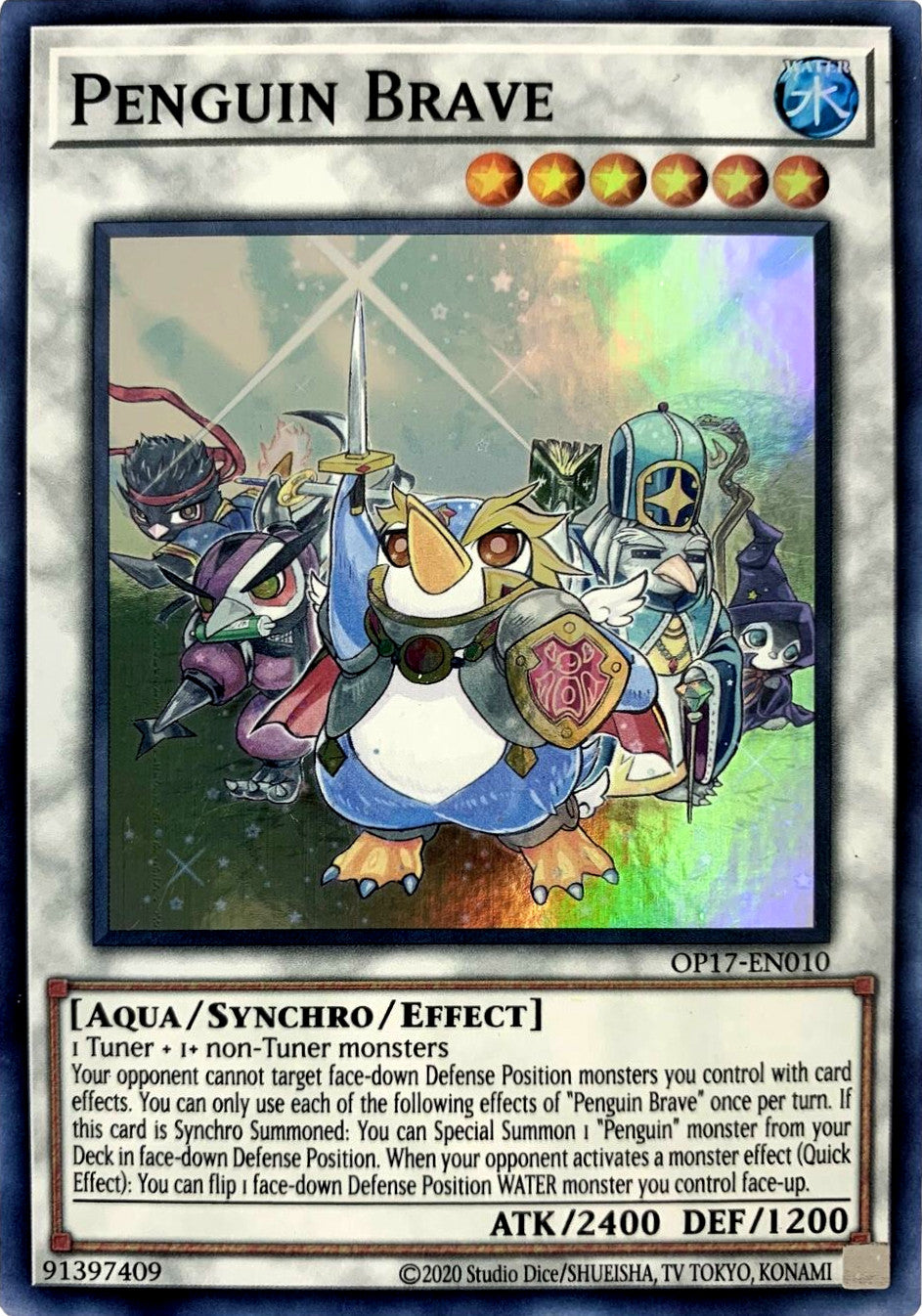 Penguin Brave [OP17-EN010] Super Rare | Amazing Games TCG